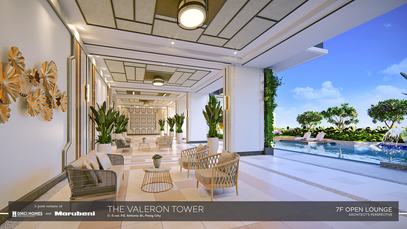Valeron Tower open lounge area