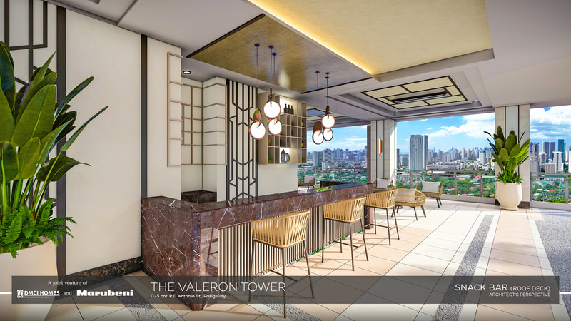 Valeron Tower rooftop snack bar