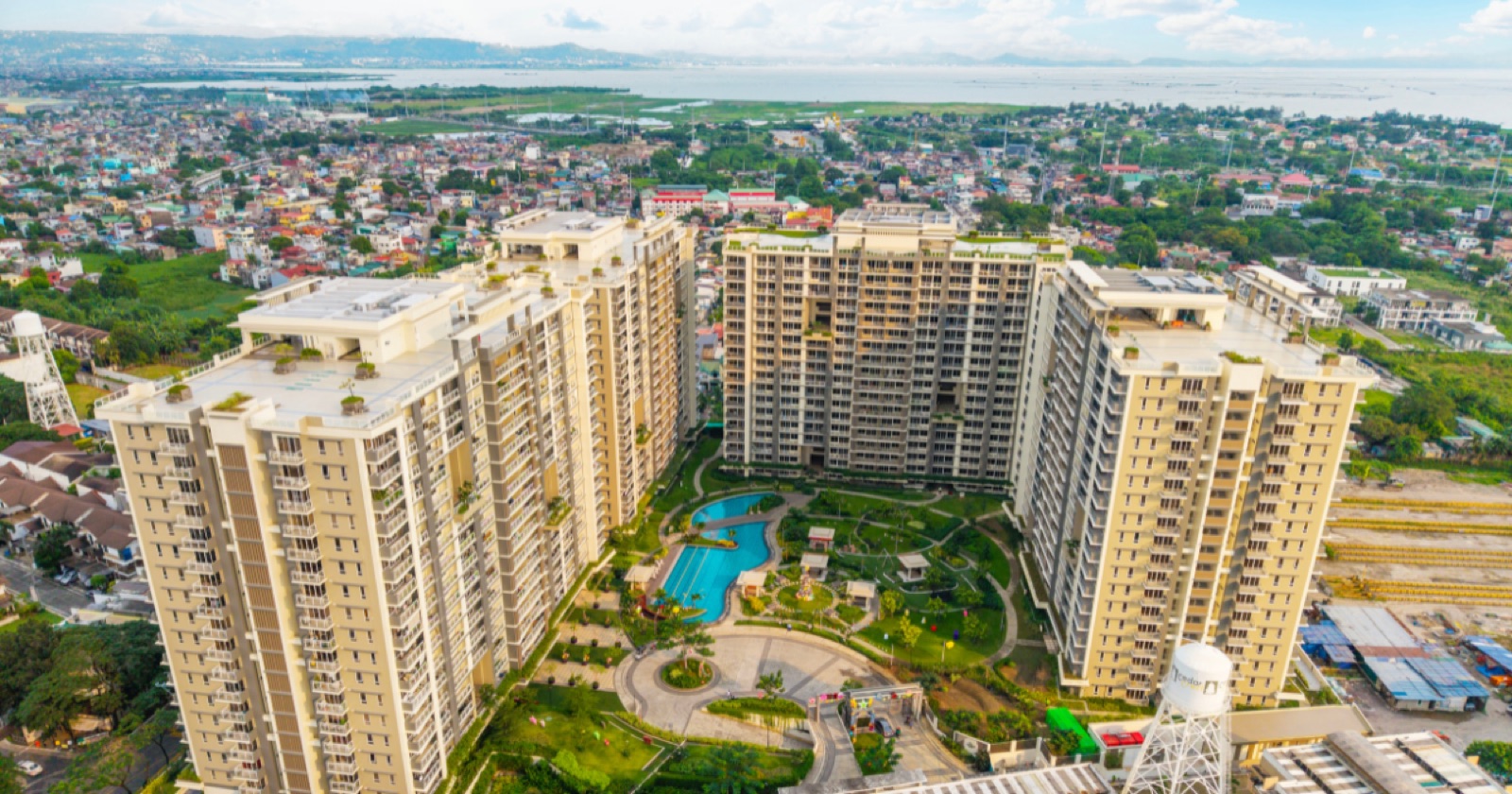 Alder Residences Oregon Building 3BR for rent Taguig — unblocked Laguna Lake view