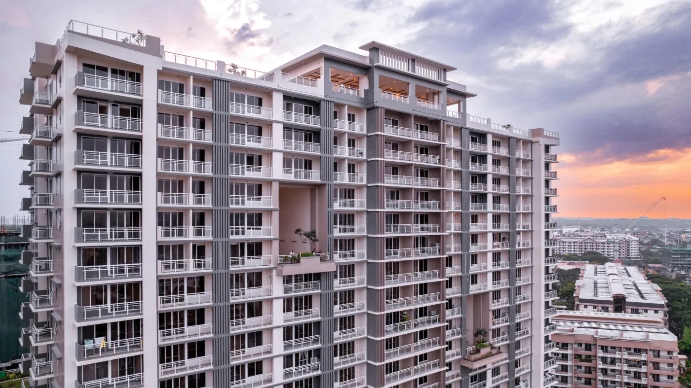 Alder Residences Manzuria Building, official DMCI Homes photo — Modern Artisanal architecture shared with Sylvan