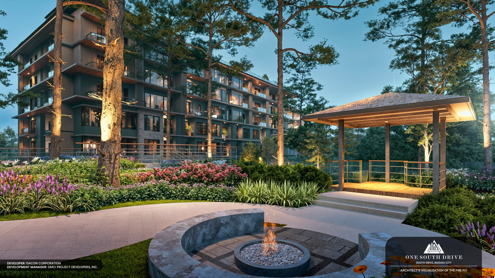 Fire Pit — One South Drive