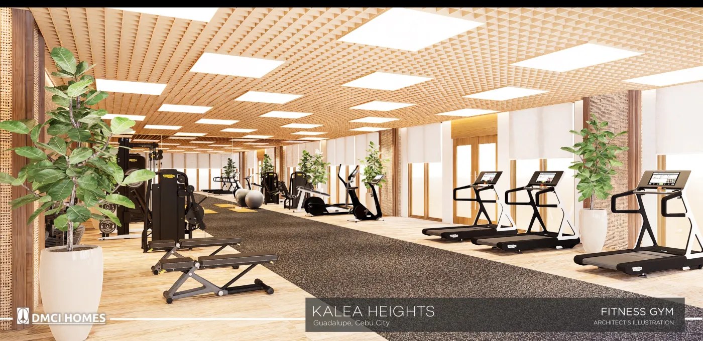 Kalea Heights fitness gym render